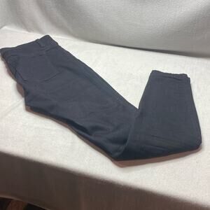 Spanx Black pull on denim pants size small